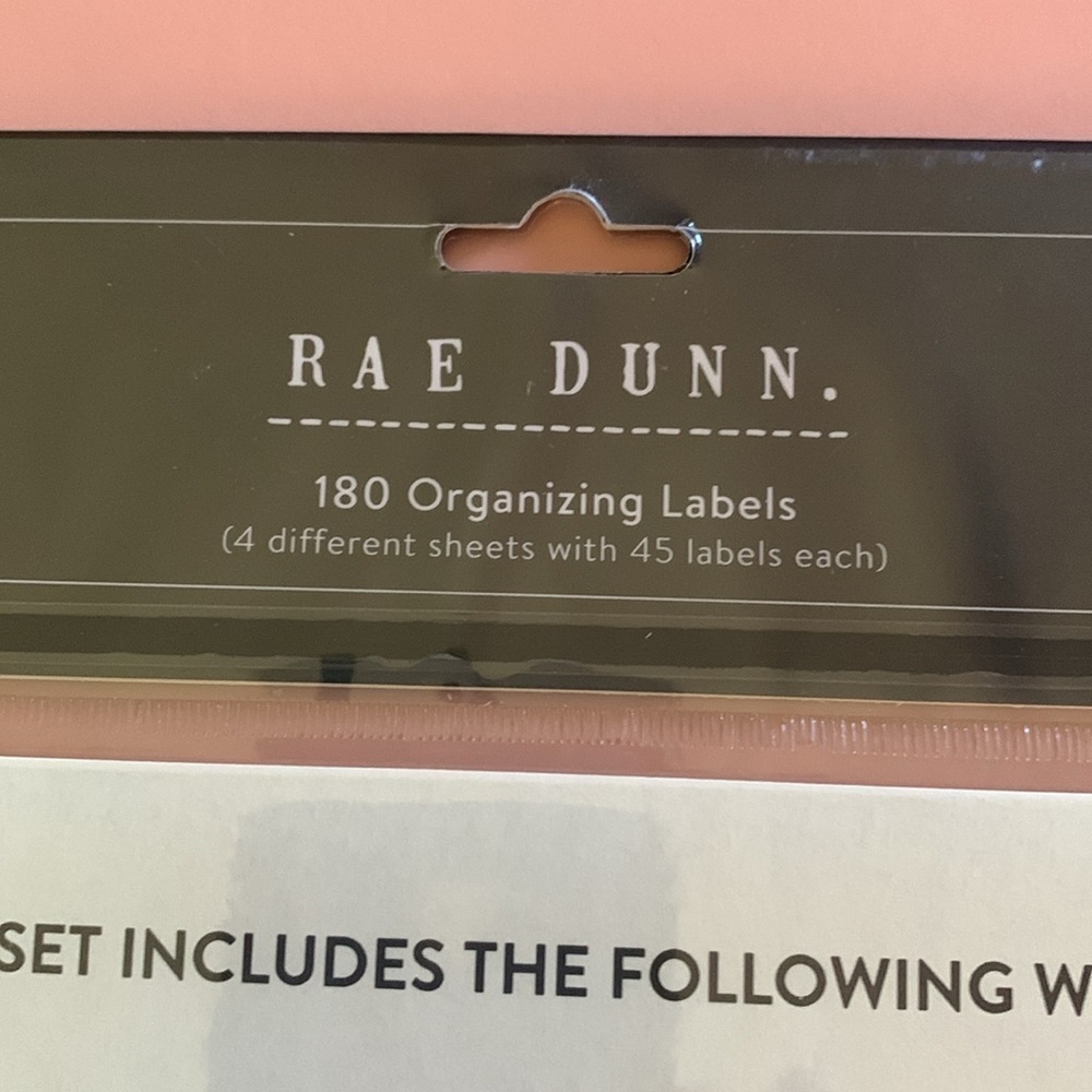 Rae Dunn organizing labels - Picture 3 of 3